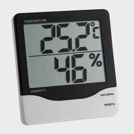 Thermomètre et hydromètre à gros chiffres