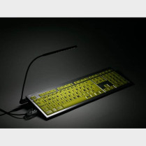1 Lampe USB Flexible à 10 Leds touches jaunes