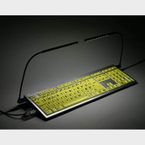 2 Lampes USB Flexible à 10 Leds touches jaunes