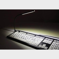 Lampe USB Flexible à 10 Leds touches blanches