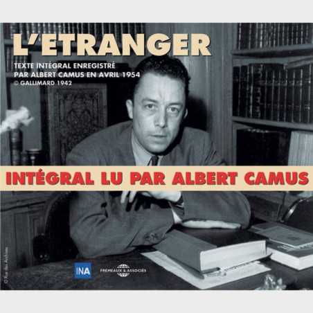 Livre audio et sonore -  L'ETRANGER - ALBERT CAMUS