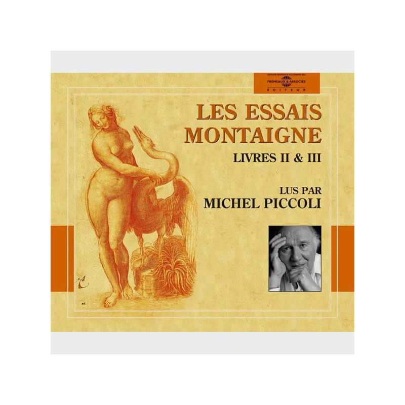 Livre audio et sonore - LES ESSAIS VOL. 2 (LIVRES II & III)  - MONTAIGNE