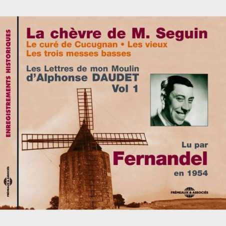 Livre audio et sonore - LA CHEVRE DE M. SEGUIN - LE CURE DE CUCUGNAN - LES VIEUX - LES TROIS MESSES BASSES - ALPHONSE DAUDET