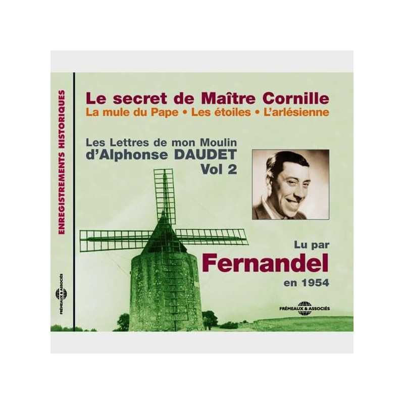 Livre audio et sonore - LE SECRET DE MAÎTRE CORNILLE - LA MULE DU PAPE - LES ÉTOILES - L’ARLÉSIENNE - ALPHONSE DAUDET