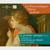Livre audio et sonore - LES PRÉSOCRATIQUES - PLATON - ARISTOTE