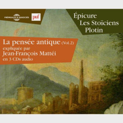 Livre audio et sonore - ÉPICURE - LES STOÏCIENS - PLOTIN