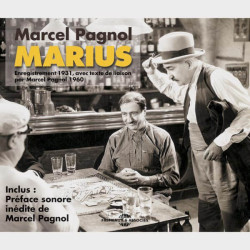 Livre audio et sonore - AVEC RAIMU, FRESNAY, ORANE DEMAZIS… ENREGISTREMENT DE 1931- MARCEL PAGNOL - MARIUS