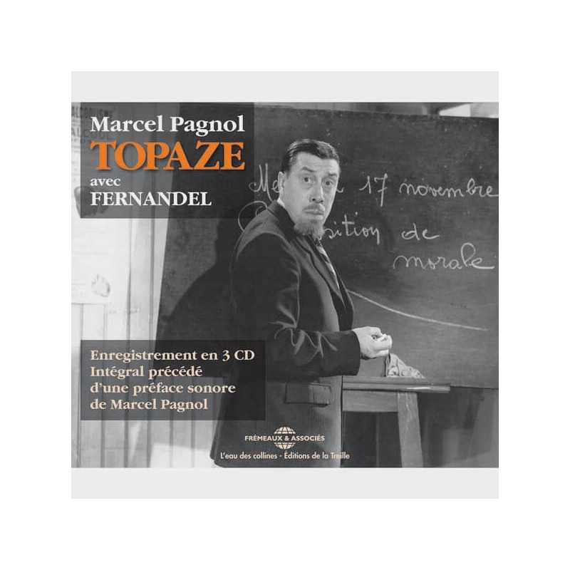 Livre audio et sonore - TOPAZE - MARCEL PAGNOL