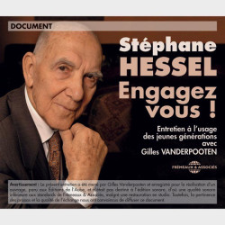 Livre audio et sonore - ENTRETIEN À L’USAGE DES JEUNES GÉNÉRATIONS  - STÉPHANE HESSEL