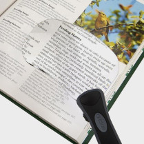 Loupe à main avec éclairage
