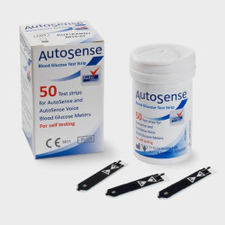 Bandelettes stériles pour lecteur de glycémie parlant AutoSense