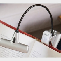 Lampe de lecture à LEDs grise