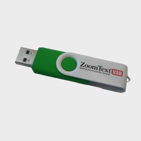 Logiciel d'agrandissement Zoomtext 2022 niveau 1 USB