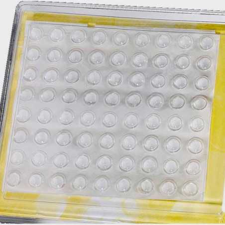 Pastilles bombés transparente adhésives Pastilles bombés transparente adhésives
