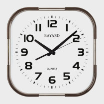 Horloge à gros chiffres murale silencieuse