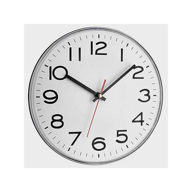 Horloge murale 28 cm gros chiffres 