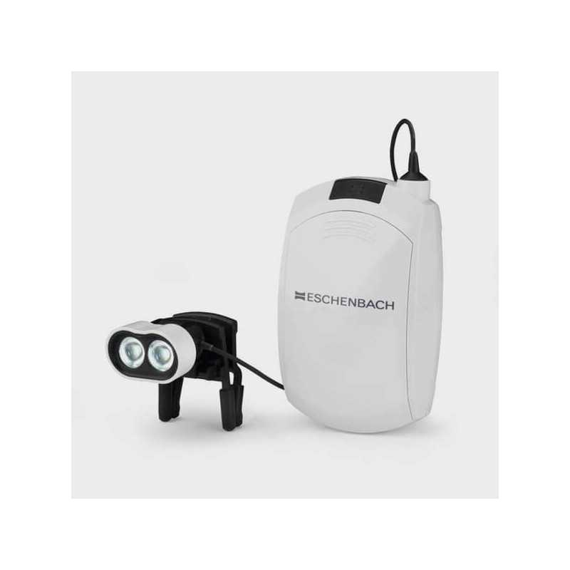 Lampe à clipser sur des lunettes
