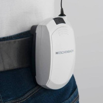 	Lampe portable dont l'accumulateur se fixe à la ceinture