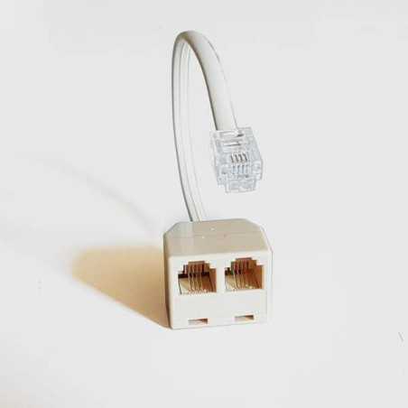 Adaptateur téléphonique Y Adaptateur téléphonique Y
