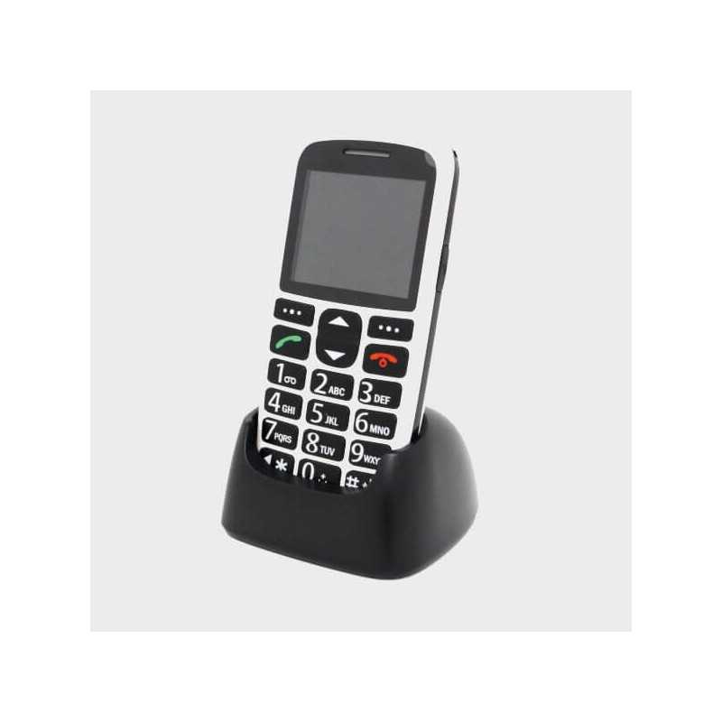 Téléphone portable avec clavier parlant