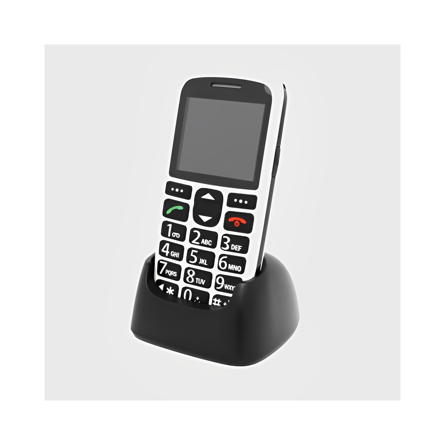 Téléphone portable simplifié avec clavier parlant et grosses touches
