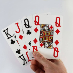 Jeu de cartes géantes