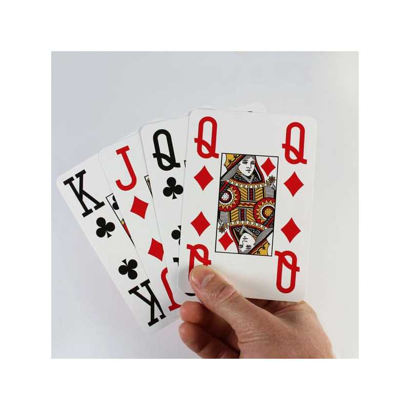 Jeu de cartes géantes