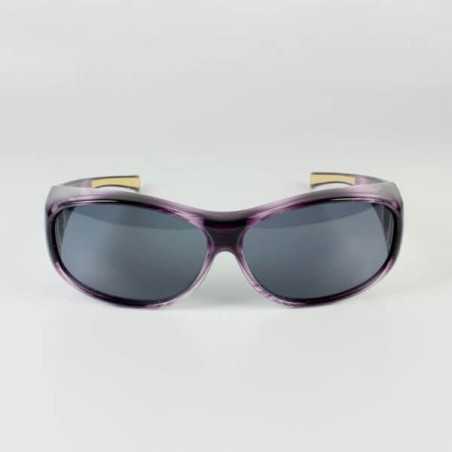 Sur lunettes violet filtre polarise Gris anti lumière bleue
