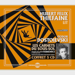Livre audio - LES CARNETS DU SOUS-SOL - DOSTOÏEVSKI
