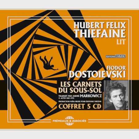 Livre audio - LES CARNETS DU SOUS-SOL - DOSTOÏEVSKI