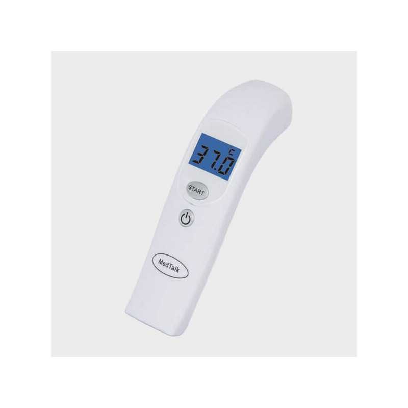 Thermomètre parlant sans contact ambiant et corps.