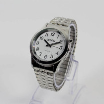 Montre parlante un bouton avec bracelet extensible