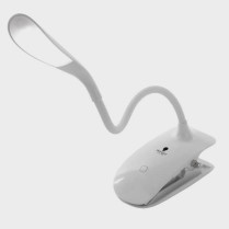 Lampe de lecture à clipser et bras flexible
