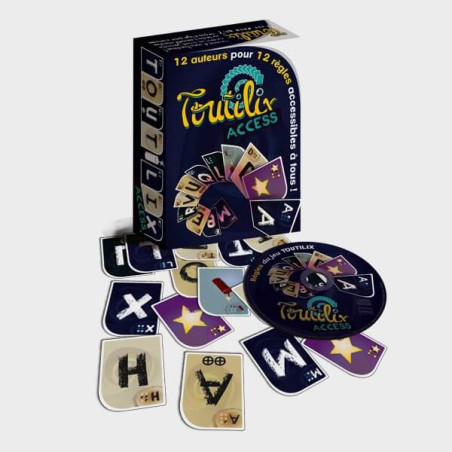 Jeu de société Toutilix Access pour malvoyants et aveugles Jeu de société Toutilix Access pour malvoyants et aveugles