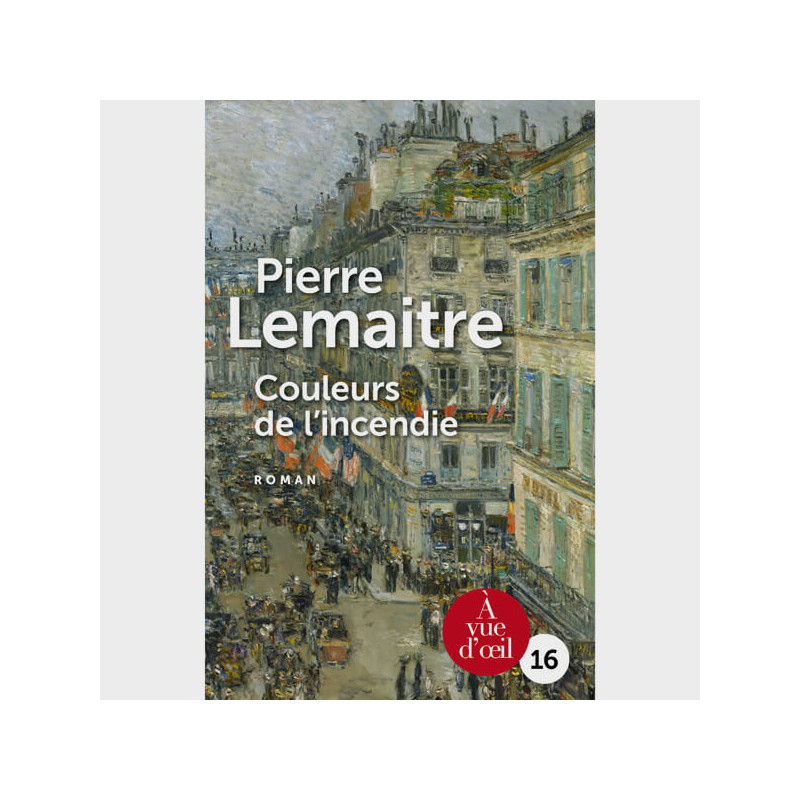 Livre gros caractères - Couleurs de l'incendie - Lemaitre Pierre