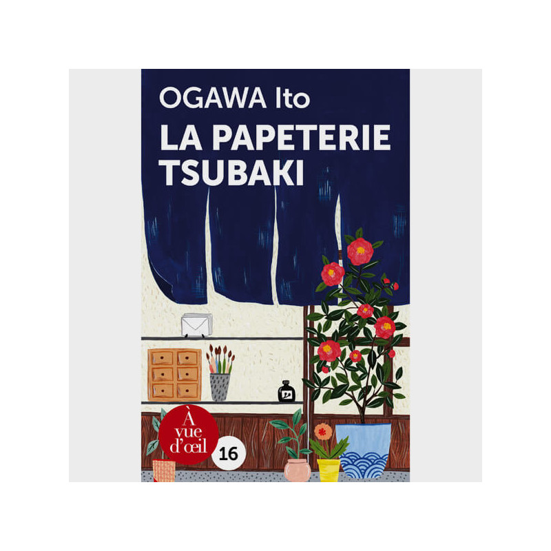 Livre gros caractères - La Papeterie Tsubaki - Ogawa Ito