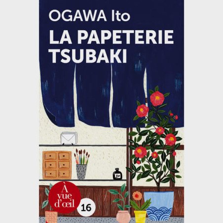 Livre gros caractères - La Papeterie Tsubaki - Ogawa Ito