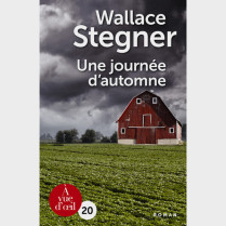 Livre gros caractères - Une journée d'automne - Stegner Wallace
