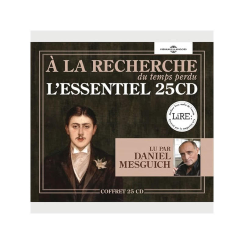 Livre audio - MARCEL PROUST - À LA RECHERCHE DU TEMPS PERDU - L’ESSENTIEL EN 25CD