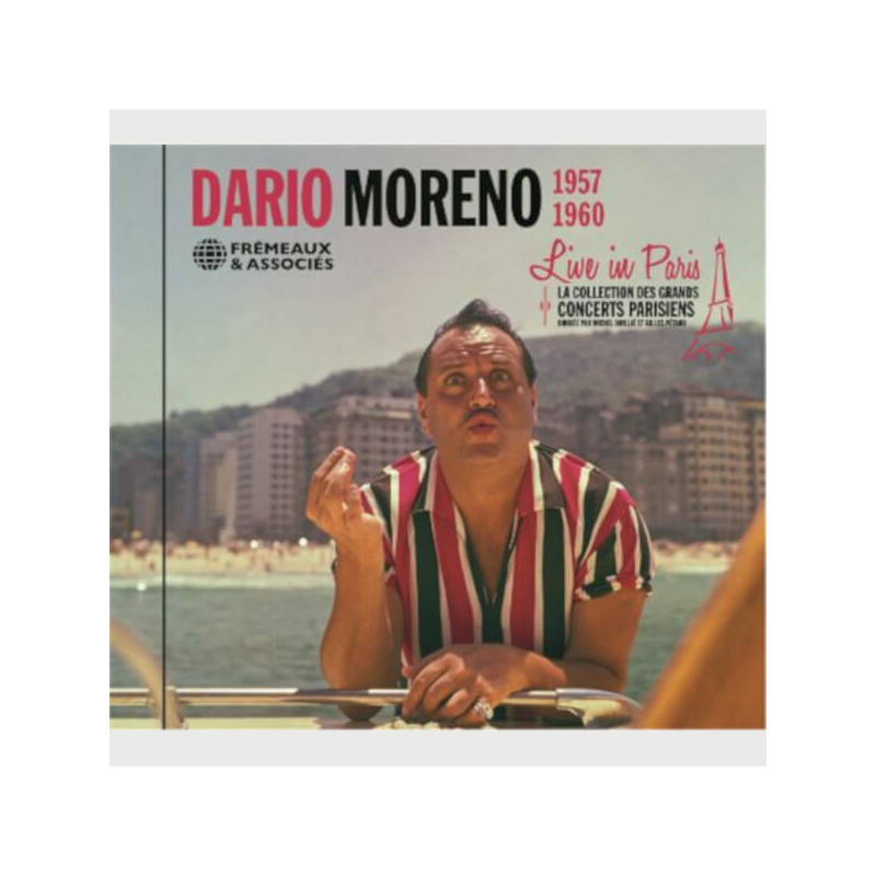 Livre audio - DARIO MORENO - LIVE IN PARIS 1957-1960