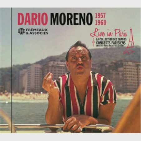 Livre audio - DARIO MORENO - LIVE IN PARIS 1957-1960