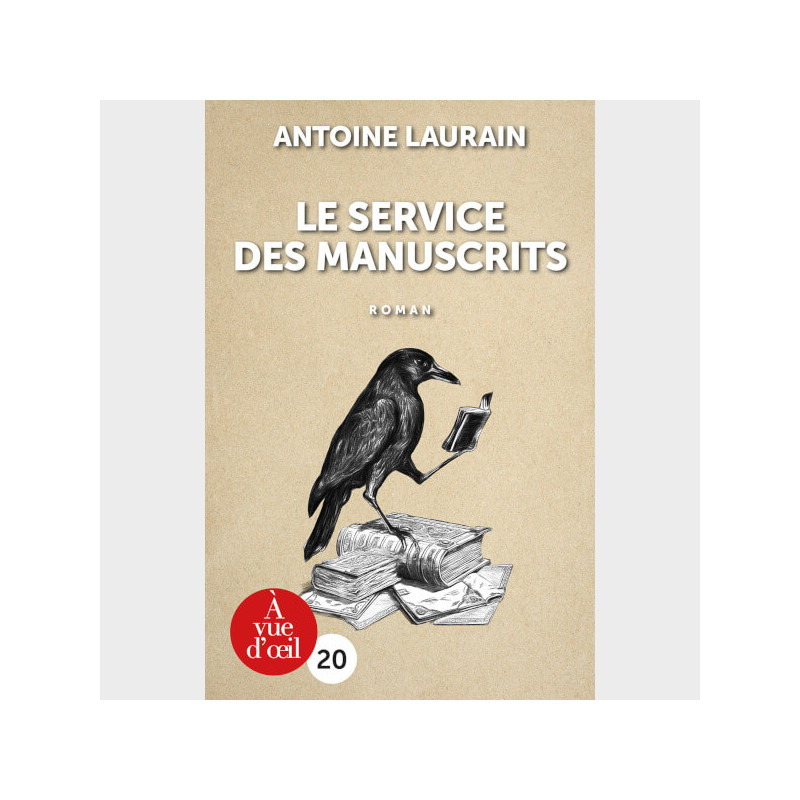 Livre à  gros caractères - Antoine Laurain - Le Service des manuscrits