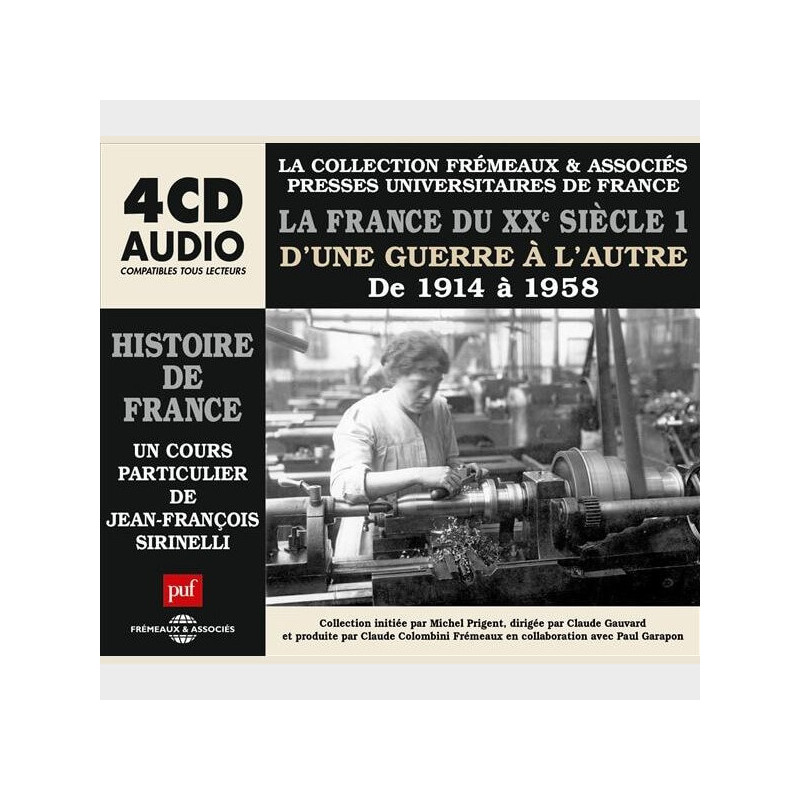 Livre audio - HISTOIRE DE FRANCE (PUF) 8 COFFRETS 33 CDS