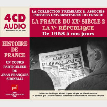 Livre audio - HISTOIRE DE FRANCE (PUF) 8 COFFRETS 33 CDS