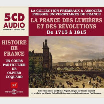 Livre audio - HISTOIRE DE FRANCE (PUF) 8 COFFRETS 33 CDS