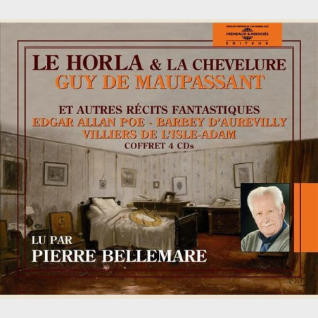 Livre audio - MAUPASSANT & D'AUTRES NARRATEURS - LE HORLA, LA CHEVELURE & AUTRES RECITS FANTASTIQUES