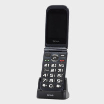 Téléphone gros chiffres à clapet