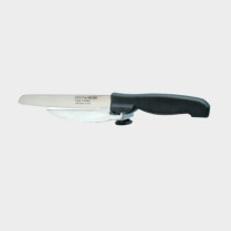 Couteau de cuisine avec guide de coupe
