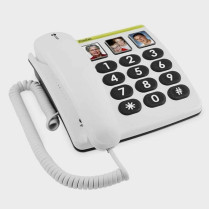 Téléphone DORO à grosses touches et 3 photos