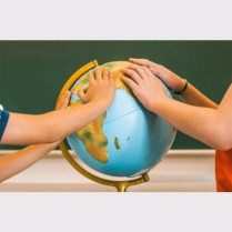 Globe terrestre pour l'apprentissage
